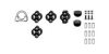 HJS 82 42 4129 Mounting Kit, exhaust system